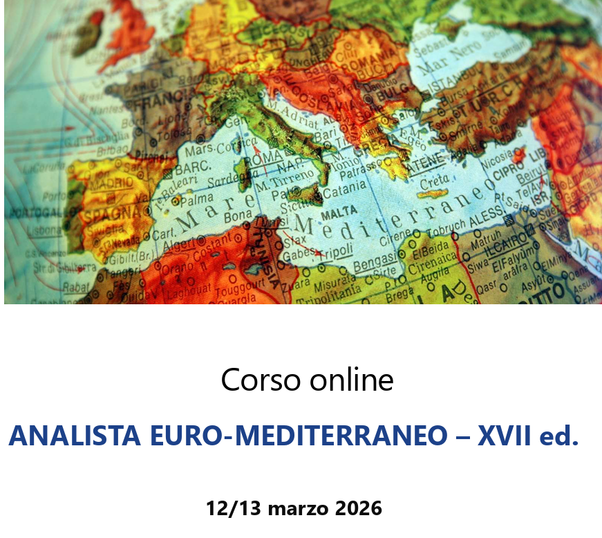 Corso analista euro-mediterraneo - 17.ed.